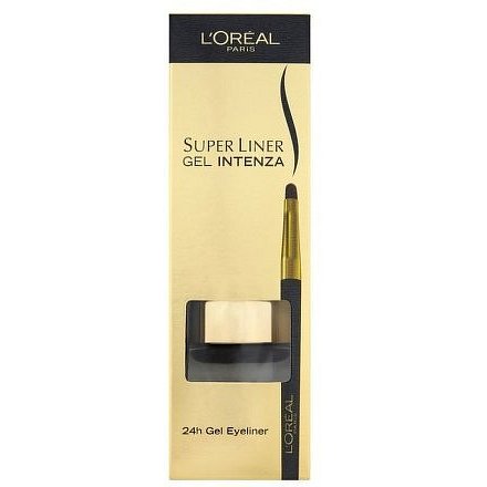 L'Oréal Paris Super Liner 24h Gel Eyeliner gelové oční linky 1 Pure Black 2,8 g