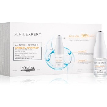 L’Oréal Professionnel Serie Expert Aminexil Advanced program proti vypadávání vlasů s aminexilem®  10x6 ml