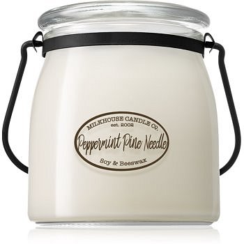 Milkhouse Candle Co. Creamery Peppermint Pine Needle vonná svíčka Butter Jar 454 g