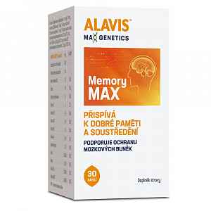 Alavis MAX Genetics Memory MAX 30 kapslí