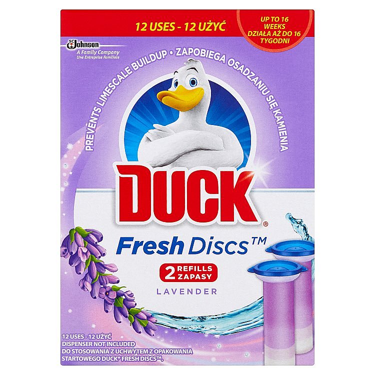 Duck Fresh Discs čistič WC levandule náplň 2 x 36 ml