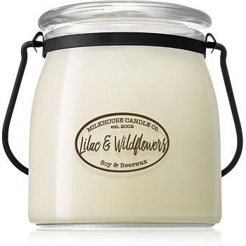 Milkhouse Candle Co. Creamery Lilac & Wildflowers vonná svíčka Butter Jar 454 g