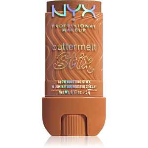NYX Professional Makeup Buttermelt Glow Stix rozjasňující tyčinka odstín 12 It's Giving Melt 5 g