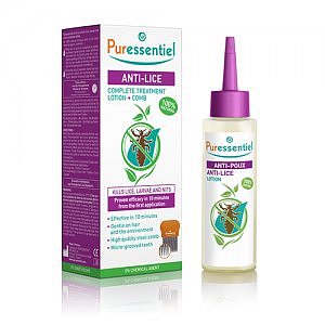 PURESSENTIEL Roztok proti vším 100 ml + hřebínek