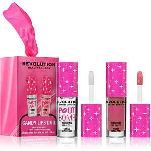 Revolution Candy Lips Duo dárková sada na rty pro ženy 1 ml