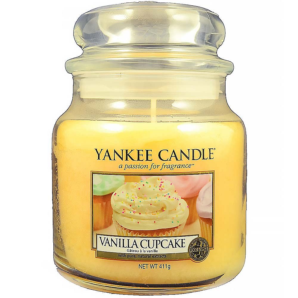 YANKEE CANDLE Vanilla Cupcake Classic střední 411 g