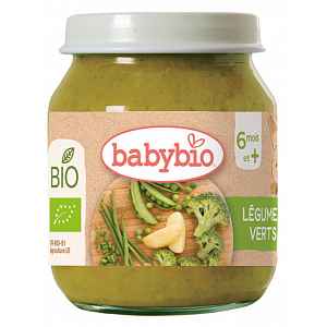 BABYBIO Bio zelená zelenina 130 g
