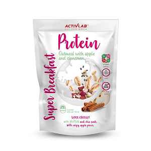 Activlab Super Protein Breakfast ovesná kaše s jablky a skořicí 300 g