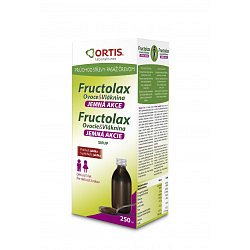 Ortis Fructolax Ovoce & Vláknina sirup 250 ml