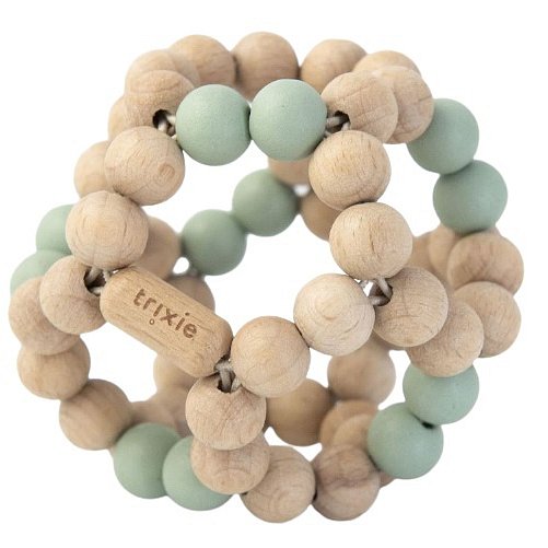 Trixie Dřevěný beads ball Mint