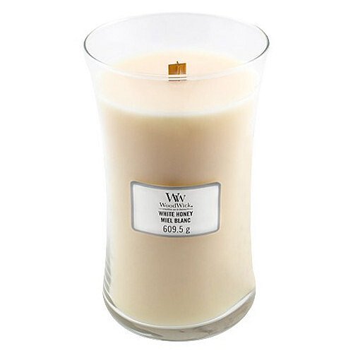 WoodWick Vonná svíčka váza White Honey  609,5 g