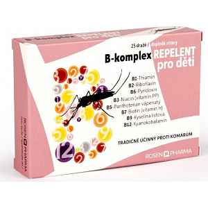 Rosen B-komplex REPELENT pro děti dražé 25