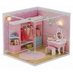 2Kids Toys Miniatura domečku Roztomilá šatna