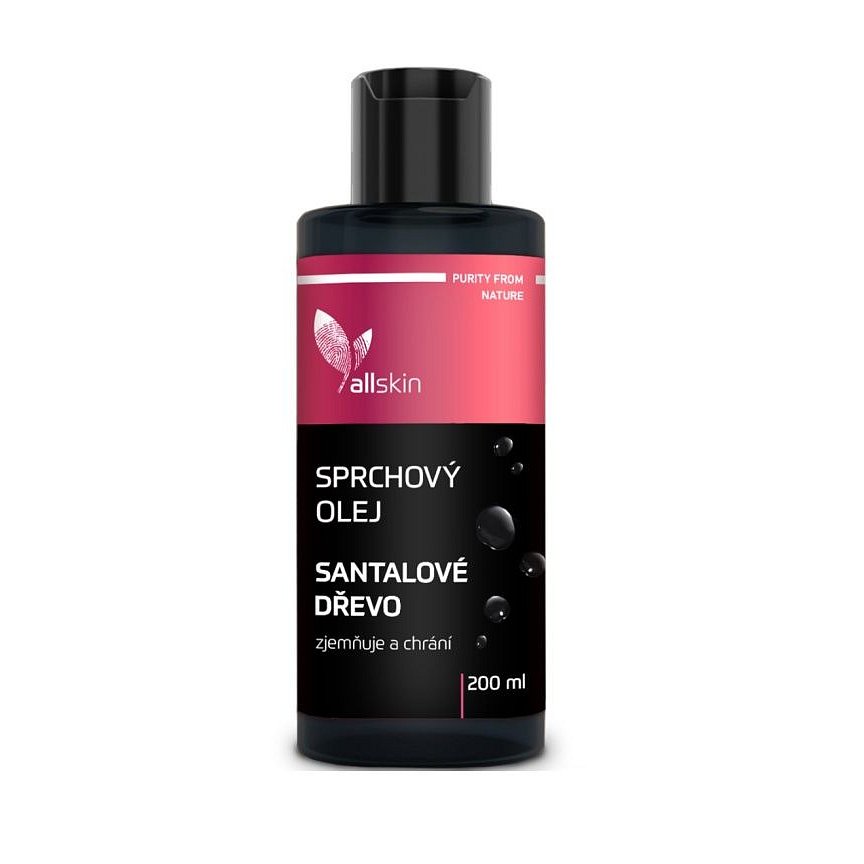 Allskin Sprchový olej Santalové dřevo 200 ml