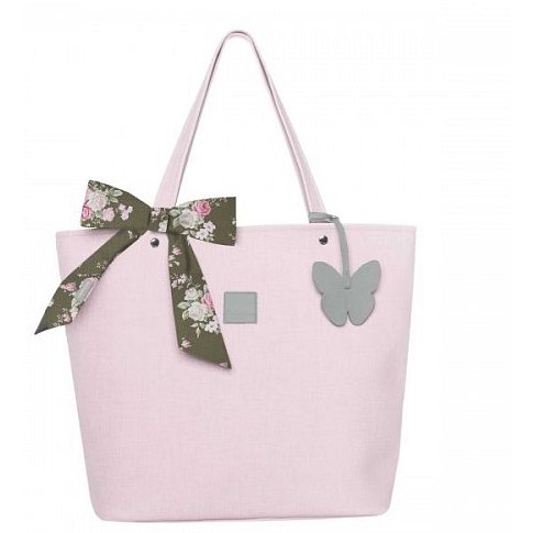 Beztroska Matylda taška s mašlí pink powder