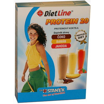 DietLine Protein 20 Koktejl MIX