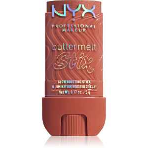 NYX Professional Makeup Buttermelt Glow Stix rozjasňující tyčinka odstín 13 Left On Melt 5 g