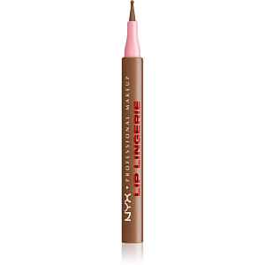 NYX Professional Makeup Lip Lingerie fix na rty pro dlouhotrvající efekt odstín 04 Steamy Spice 1 ml