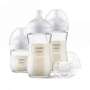 Philips Avent Novorozenecká startovní sada Natural Response SCD878/11 skleněná