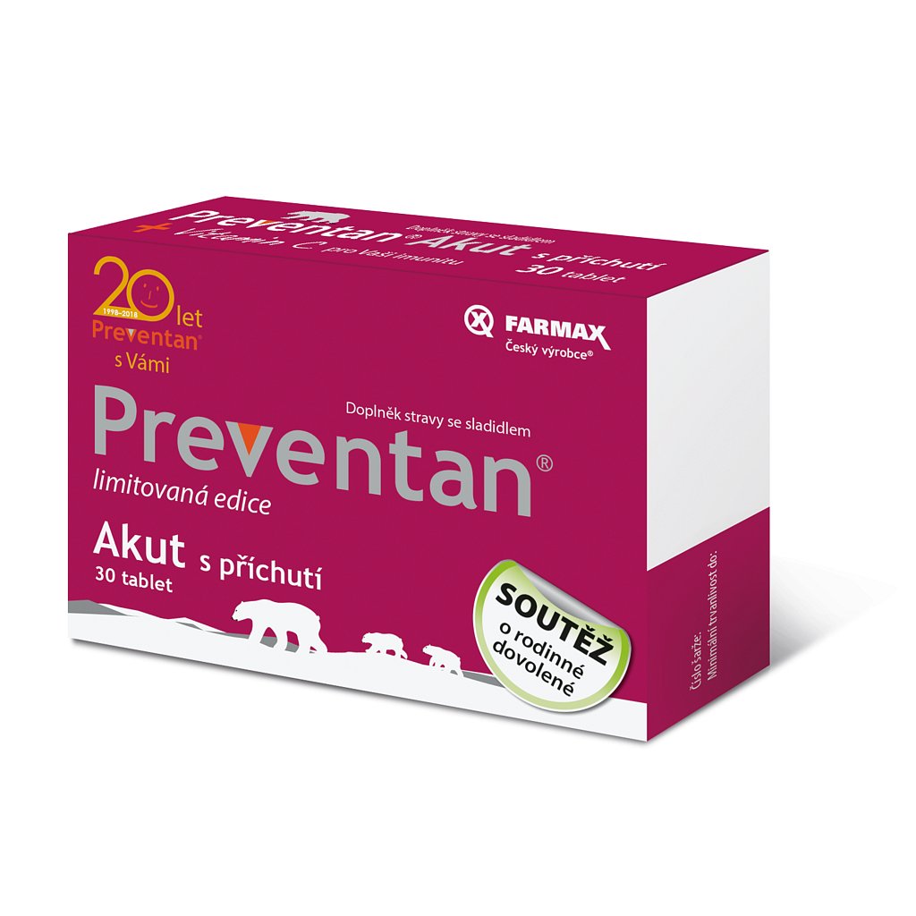 Preventan Akut s prichuti tbl. 30 limitovana edice