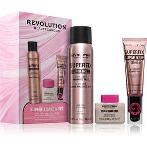 Revolution Superfix Bake Set dárková sada na obličej 1 ks