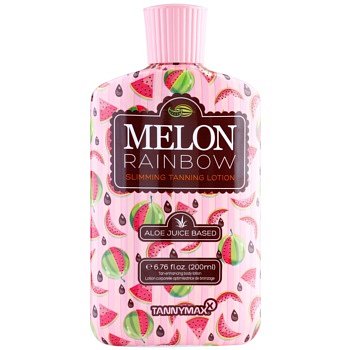 Tannymaxx 6th Sense Melon Rainbow zeštíhlující opalovací krém do solária pro tmavé opálení 200 ml