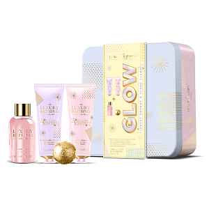 The Luxury Bathing Company Dárková sada péče o tělo v plechové dóze Pomeranč & Ylang Ylang 4 ks