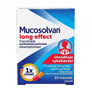 MUCOSOLVAN Long Effect 75mg 20 tobolek