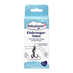 Babydream Háčky na kočárek 2 ks