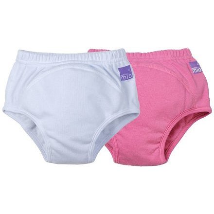 Bambino Mio Učící kalhotky 1x bílá+1x růžová 16+kg