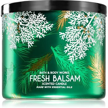 Bath & Body Works Fresh Balsam vonná svíčka 411 g
