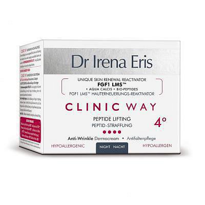 Clinic Way Dermo Krém pr.vráskám 4° noční 50ml