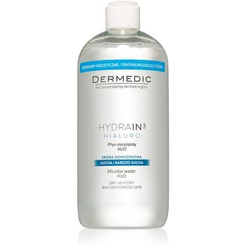 Dermedic Hydrain3 Hialuro micelární voda  500 ml