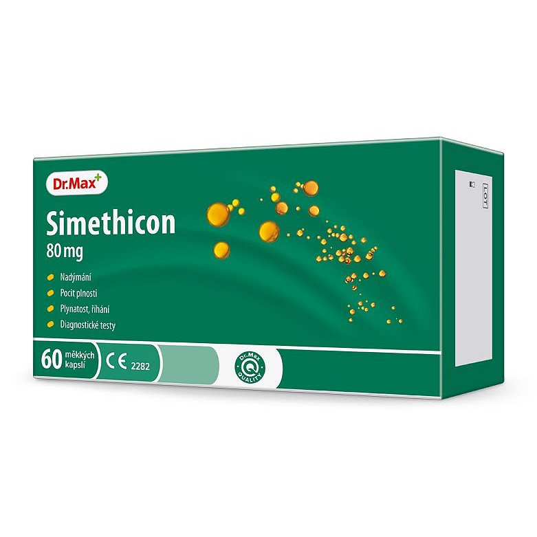 Dr.Max Simethicon 80 mg 60 kapslí