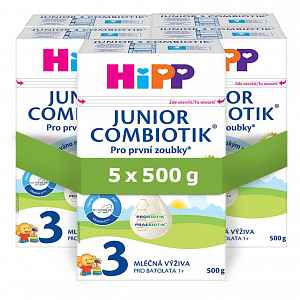 HiPP 3 Combiotik junior mléčná výživa 5 x 500 g