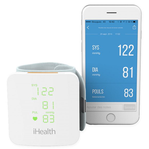 iHealth VIEW BP7s chytrý zápěstní měřič krevního tlaku
