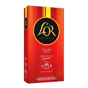 L'OR Espresso Passione Rossa Maranello kávové kapsle 10 ks