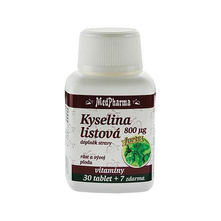 MedPharma Kyselina listová 800 mcg tablety 37