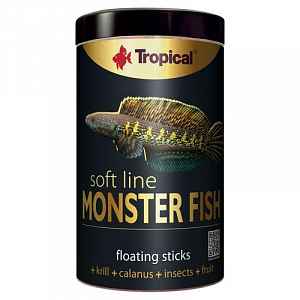 Tropical Monster Fish 1000ml/320g krmivo pro velké masožravé ryby