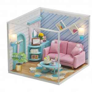 2Kids Toys Miniatura domečku Slunný obývací pokoj