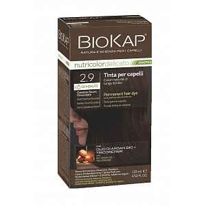 BIOKAP Nutricolor Delicato Rapid 2.9 Tmavě čokoládově kaštanová barva na vlasy 135 ml