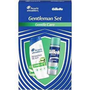 Gillette Gentleman Set Gentle Care dárková sada pro muže