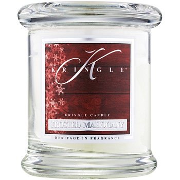 Kringle Candle Frosted Mahogany vonná svíčka 127 g