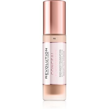 Makeup Revolution Conceal & Hydrate lehký hydratační make-up odstín F8 23 ml