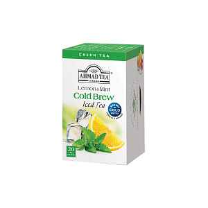Ahmad Tea Cold Brew Iced Tea Lemon & Lime 20 sáčků