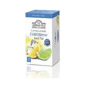 Ahmad Tea Cold Brew Iced Tea Lemon & Lime 20 sáčků
