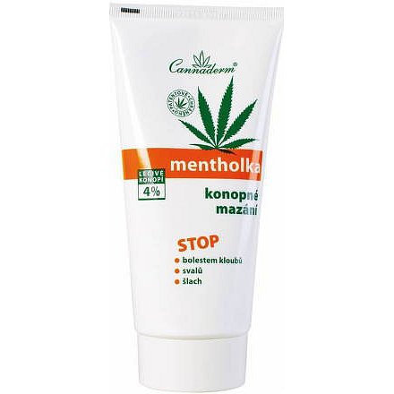 Cannaderm Mentholka EXTRA konopné mazání 150ml