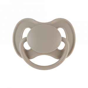 Canpol babies Nude Kaučukový dudlík třešinka 6–18m 1 ks béžový