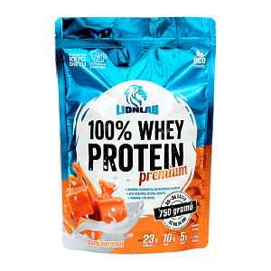 Lionlab 100 % Whey Protein 750 g slaný karamel