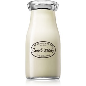 Milkhouse Candle Co. Creamery Sweet Woods vonná svíčka Milkbottle 227 g